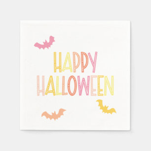 Serviette En Papier Preppy Happy Halloween Party