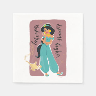 Serviette En Papier Princesse Jasmine - Prenez vos rêves plus haut