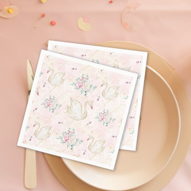 Serviette En Papier Princesse Swan (Créateur téléchargé)