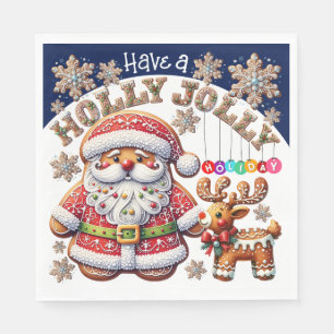 Serviette En Papier Produits de collage de Noël précieux serviettes