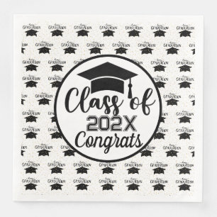 Serviette En Papier Promotion de l'année de remise des diplômes 