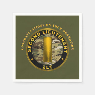 Serviette En Papier Promotion de sous-lieutenant 2LT