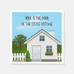 Serviette En Papier Proverbe Irlandais Petite Maisonnette
