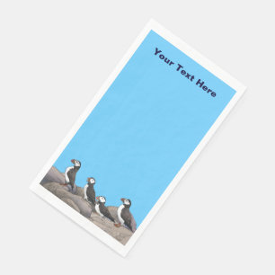 Serviette En Papier Puffins de l'Atlantique