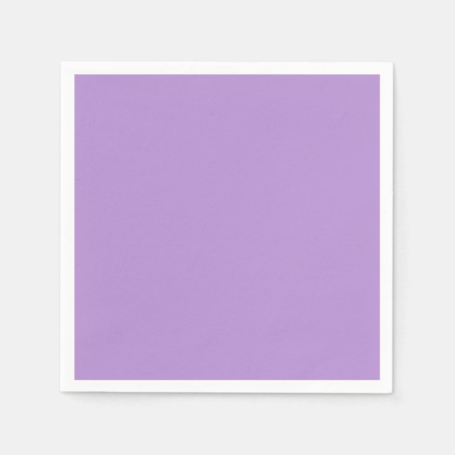 Serviette En Papier Purple pâle (couleur solide) (Devant)