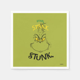 Serviette En Papier Putain Stunk Mister Grinch
