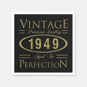 Serviette En Papier Qualité Premium 1949