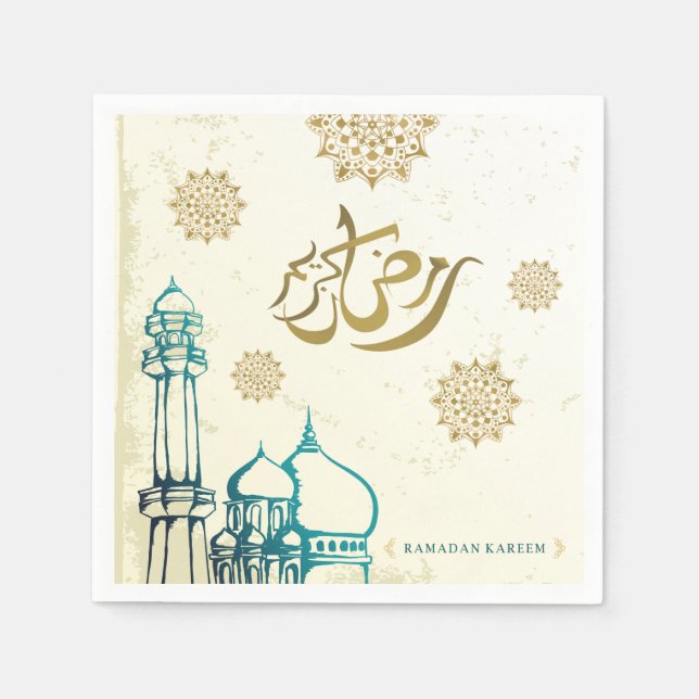 Serviette En Papier Ramadan Kareem (Devant)