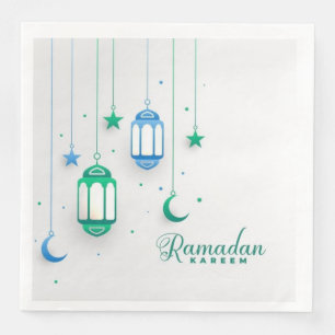 SERVIETTE EN PAPIER RAMADAN KAREEM