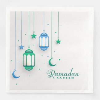 SERVIETTE EN PAPIER RAMADAN KAREEM