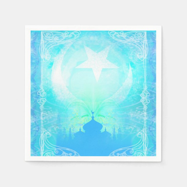 Serviette En Papier Ramadan Kareem Napkin (Devant)