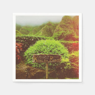 Serviette En Papier Ranch Kualoa