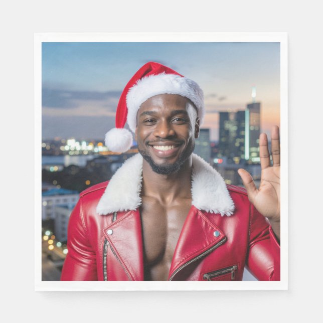 SERVIETTE EN PAPIER RAPPY X-MAS (Devant)