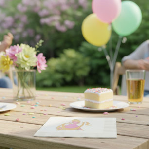 Serviette En Papier Rapunzel Napkins