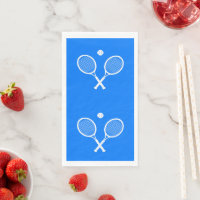 Raquettes de tennis Blue Party Napkins