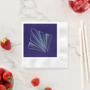 Serviette En Papier Rayons Sapphire