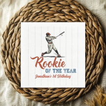 Recrue de l'année Baseball 1er Anniversaire