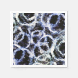 Serviette En Papier recycled indigo shibori :