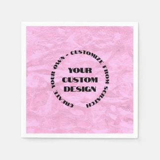 Serviette En Papier Redesign from Scratch Créer votre propre