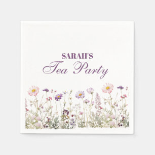 Serviette En Papier Regency Garden Fête d'anniversaire