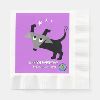 Serviette En Papier Rego Berto, "Stretch Everyday, Reach the Stars"