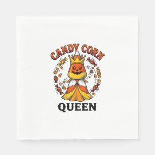 Serviette En Papier Reine Candy Corn Vintage Chemise Candy Halloween A