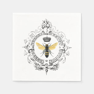 Serviette En Papier Reine des abeilles française VINTAGE MODERNE