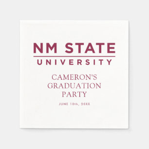 Serviette En Papier Remise des diplômes de l'Université d'État du Nouv