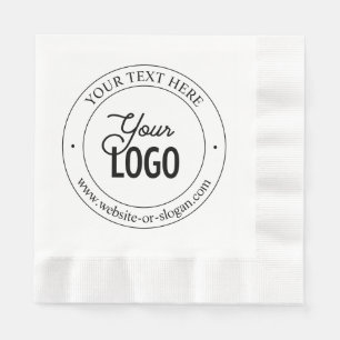 Serviette En Papier Remplacement et personnalisation faciles du logo