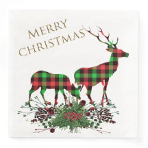Rennes Plaid Joyeux Noël & Verdure