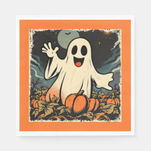Serviette En Papier Réplique "Friendly Ghost" vers 1950