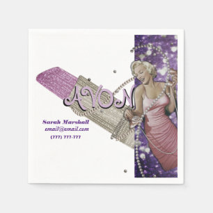 Serviette En Papier Représentant d'Avon