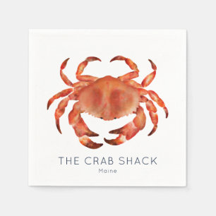 Serviette En Papier Restaurant de crabe de mer