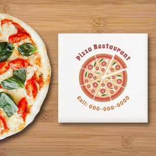 Serviette En Papier Restaurant Pizza