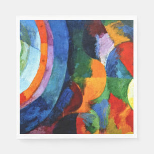 Serviette En Papier Retarder - formes circulaires, soleil, lune,