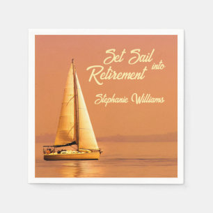 Serviette En Papier Retraite Jeu voile dans la voile de retraite Nauti