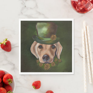 SERVIETTE EN PAPIER RETRIEVER LABRADOR
