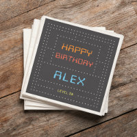 Retro Arcade Game Anniversaire de enfant Party