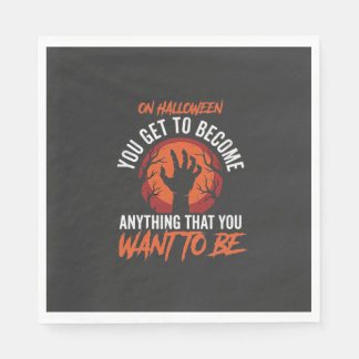 Serviette En Papier Rétro Halloween Tout ce que vous voulez Design_1