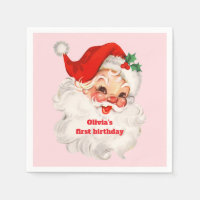 Retro Santa anniversaire