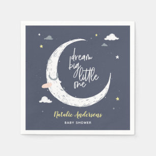 Serviette En Papier Rêver grand petit baby shower fête