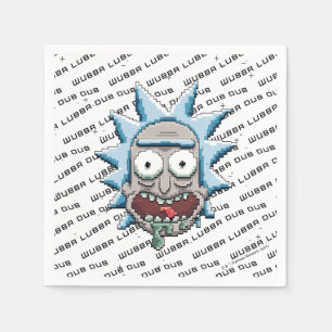 Serviette En Papier RICK ET MORTY™   Pixelverse Tête de roulage