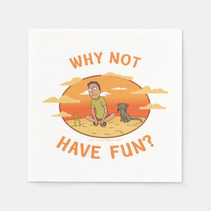 Serviette En Papier RICK ET MORTY™   Pourquoi ne pas s'amuser