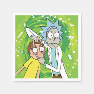 Serviette En Papier RICK ET MORTY™ Regardez Ça