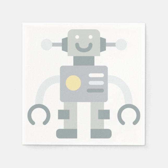 Serviette En Papier robot (Devant)