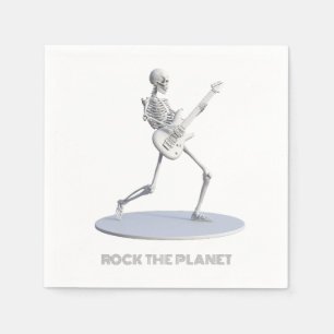 Serviette En Papier Rock The Planet