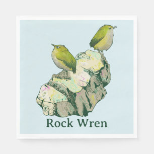 Serviette En Papier Rock Wen birds Nouvelle-Zélande