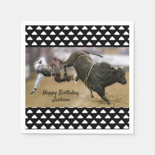 Serviette En Papier Rodeo Bullton