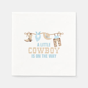 Serviette En Papier Rodeo Western Cowboy Baby shower