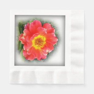 Serviette En Papier Rose en automne